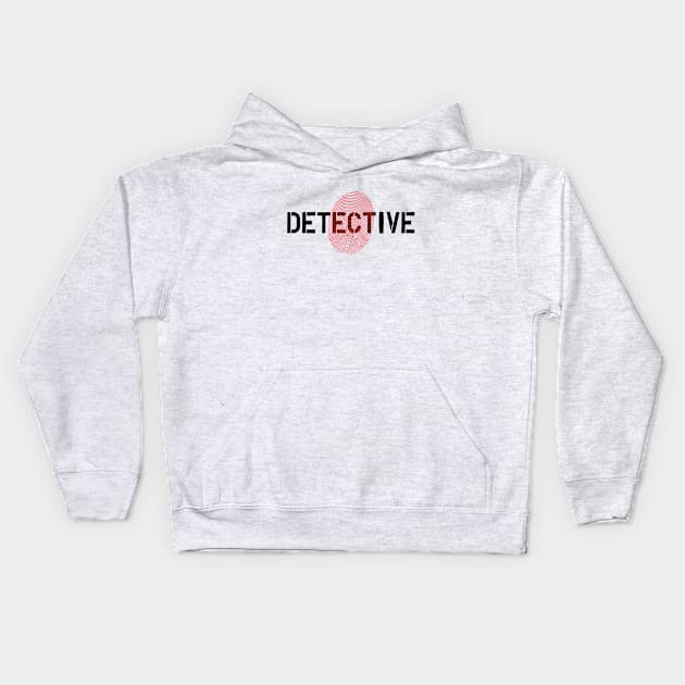 Detective Kids Hoodie by KC Happy Shop